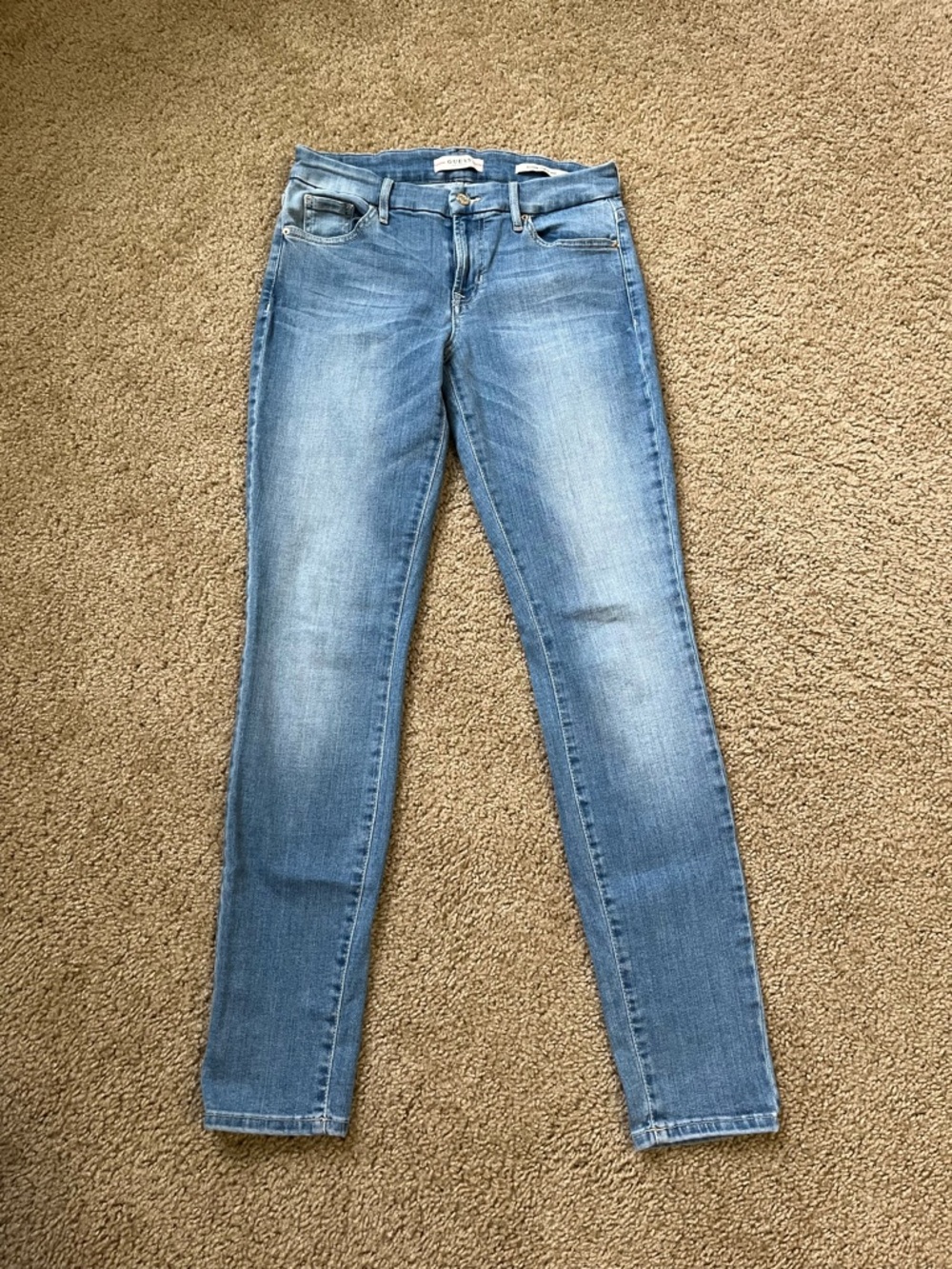 Guess power curvy mid jeans